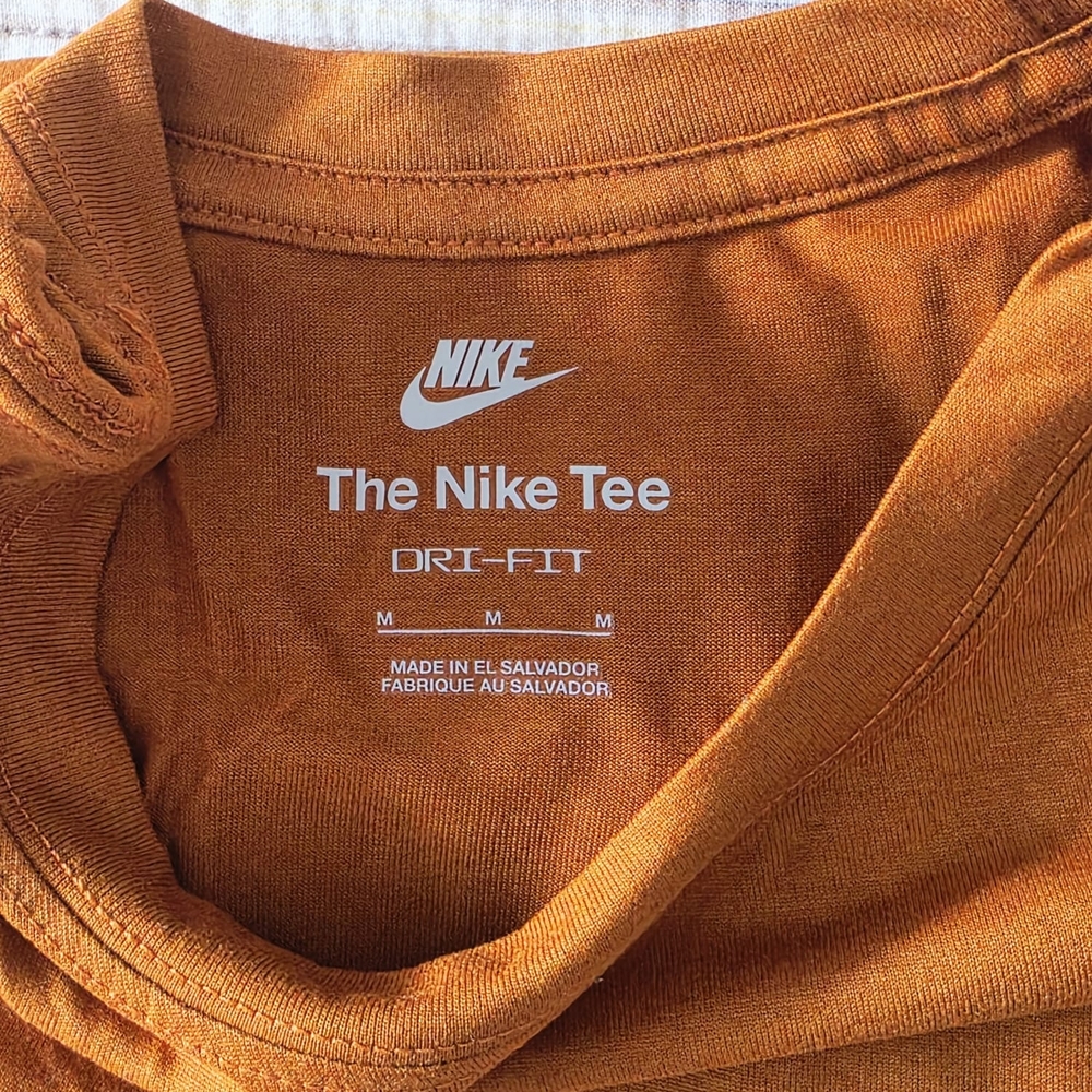 Nike Dri-FIT Burnt Orange Tee